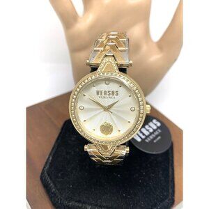 Versus by Versace Women's Watch VSPCI0124 Quartz Two Tone Stainless Steel 34mm